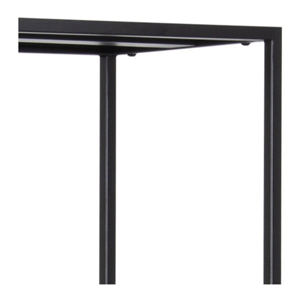 Iš metalo knygų spinta  juodos spalvos 70x185 cm Newcastle – Actona-image-4