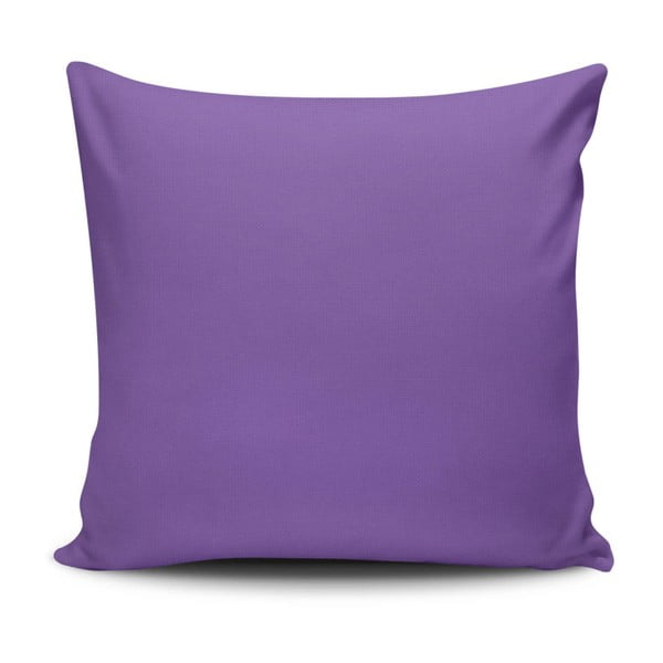 Violetinės spalvos užvalkalas Riva, 45 x 45 cm