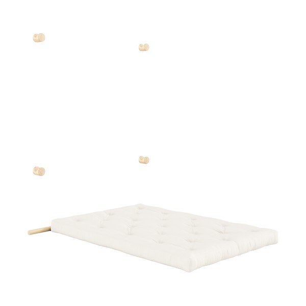 Natūralios spalvos sulankstoma sofa 135 cm Hooked – Karup Design-image-4