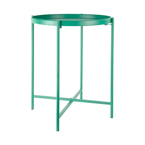 Iš metalo apvalios formos šoninis stalas ø 40 cm Meseta  – Leitmotiv