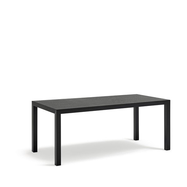 Valgomojo stalas su ąžuolo masyvo stalviršiu 75x180 cm Alma – Teulat-image-2