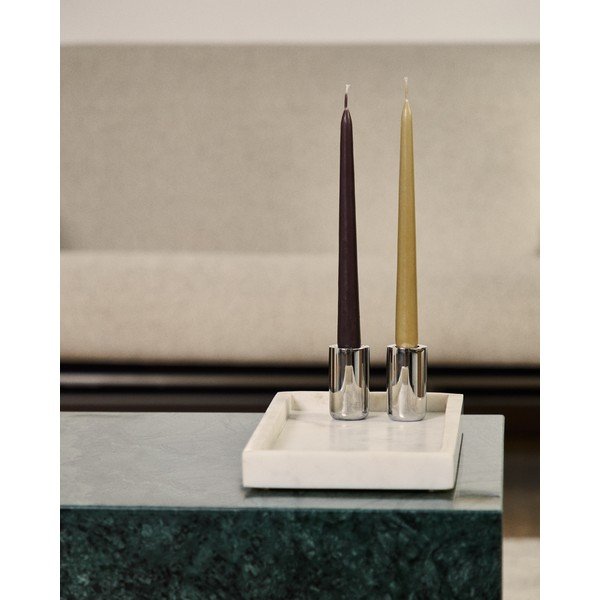 Iš marmuro dekoratyvinis padėklas 18x35 cm Serela – Kave Home-image-2