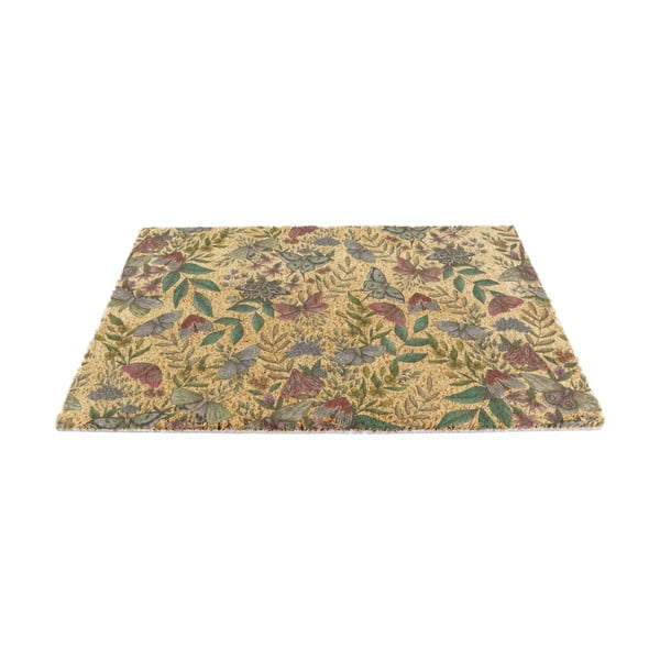 Iš kokoso pluošto grindų kilimėlis 40x60 cm Midnight Garden x Celia Battaini – Artsy Doormats