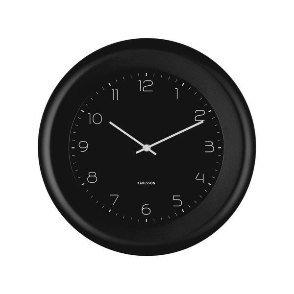 Sieninis laikrodis ø 38 cm  Dual Disc – Karlsson-image-3