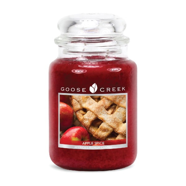 Kvapnioji žvakė stikliniame indelyje "Goose Creek Apple Spice", 0,68 kg