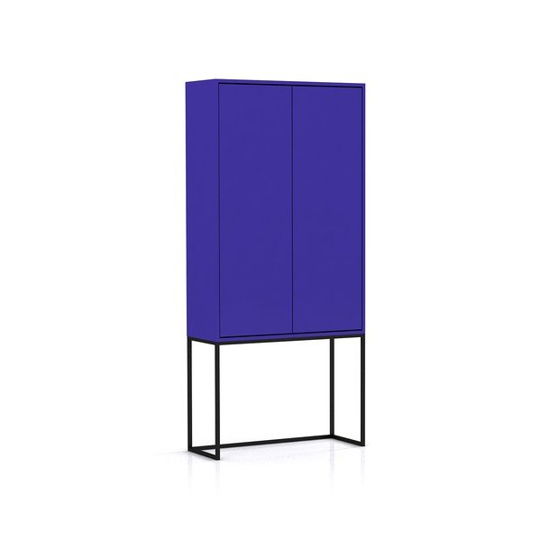 Spintelė mėlynos spalvos 75x164,5 cm Lennon – Really Nice Things-image-2