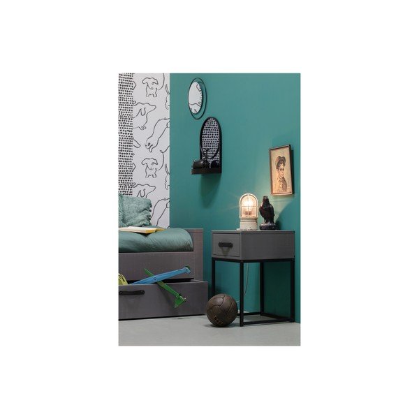 Naktinis staliukas iš pušies medienos WOOOD Morris-image-3