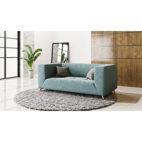 Šviesiai mėlyna sofa MESONICA Toro, 187 cm-image-1