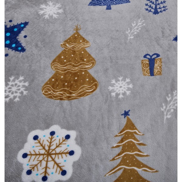 Iš mikropliušo viengulė patalynė pilkos spalvos 140x200 cm Natale – My House-image-4