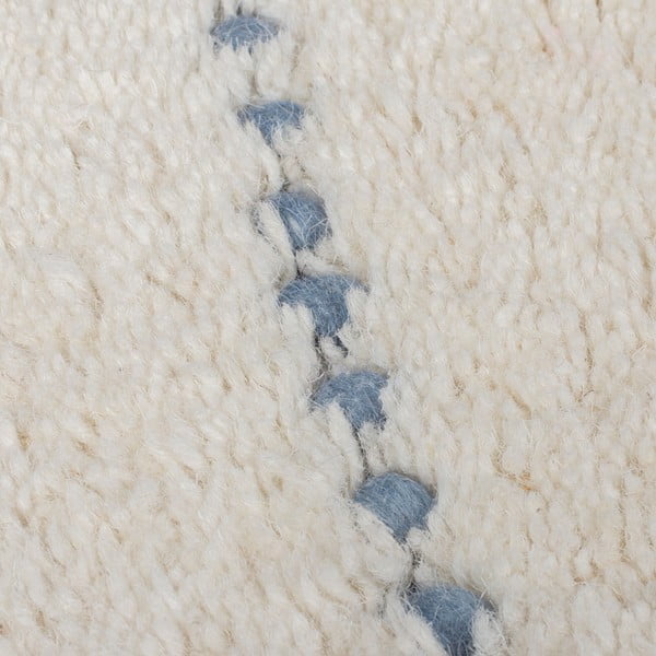 Rankų darbo iš vilnos kilimas kreminės spalvos 160x230 cm Dottie Geometric – Flair Rugs-image-3