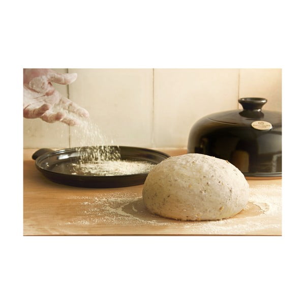 Pepřově černá kulatá forma na pečení chleba Emile Henry, ⌀ 28,5 cm-image-2