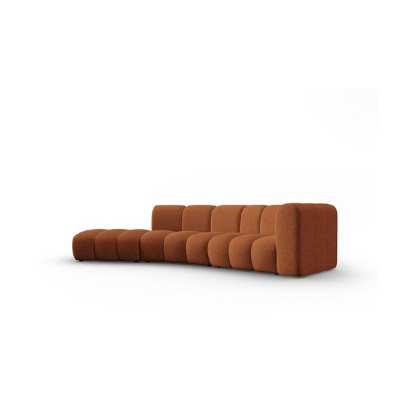 Kampinė sofa vario spalvos (su kairiuoju kampu) Lupine – Micadoni Home-image-2