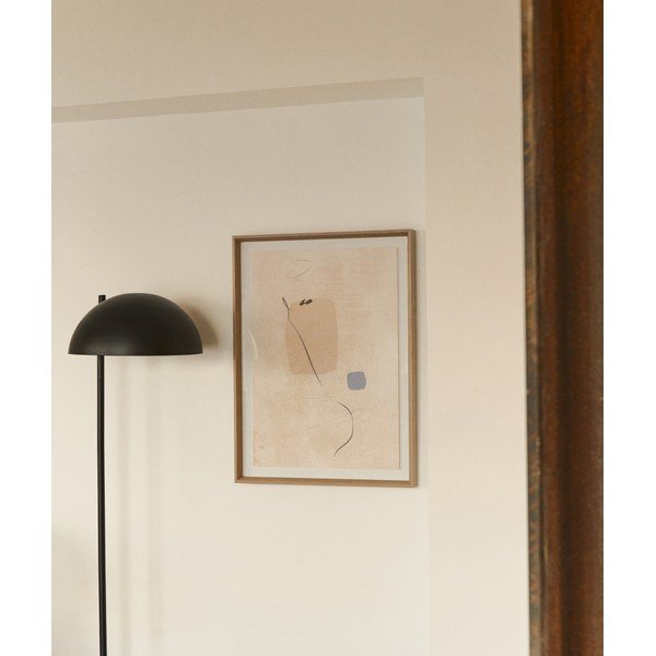 Paveikslas tapyba rankomis (tapyba) su rėmeliu/tapyba ant drobės 50x70 cm Sormi – Kave Home-image-1