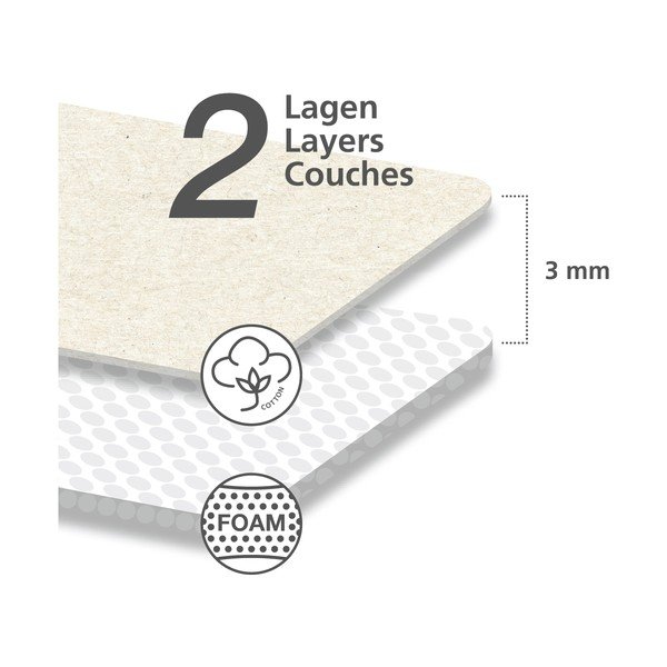 Baltos ir violetinės spalvos lyginimo lentos užvalkalas Wenko Dots S-image-2