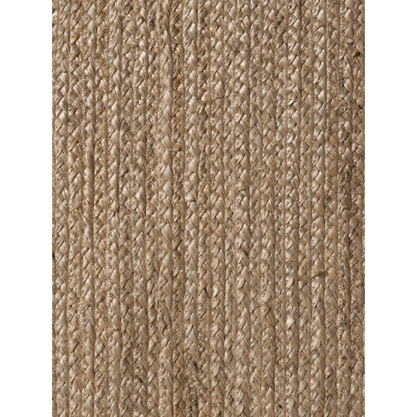 Apverčiamas/rankų darbo tamsios natūralios spalvos iš džiuto kilimas 160x230 cm Braided – Hanse Home-image-4