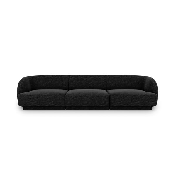 Antracito spalvos sofa 259 cm Miley - Micadoni Home