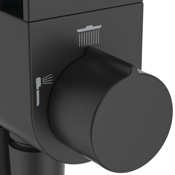 Dušo komplektas iš metalo matinės juodos spalvos 110 cm ALU+ – Ideal Standard-image-3