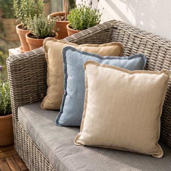Dekoratyviniai pagalvių užvalkalai 2 vnt. 40x40 cm Linen – Mioli Decor-image-2