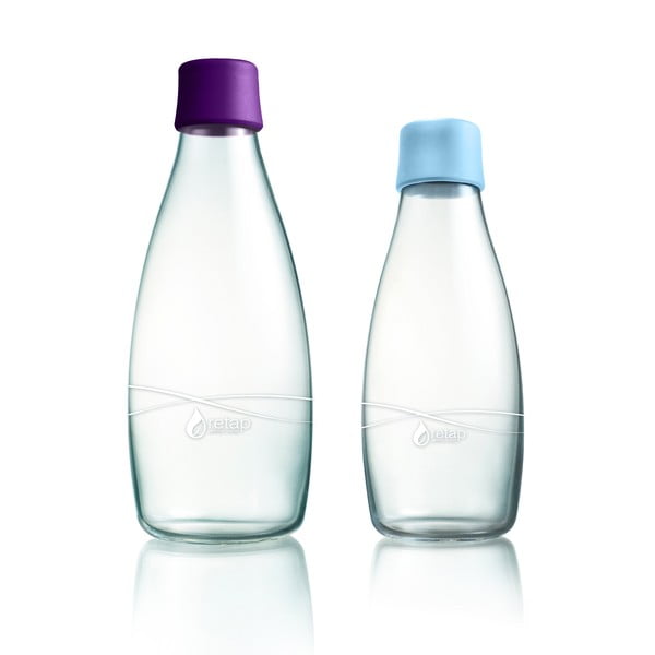 Dviejų "ReTap" buteliukų rinkinys - violetinis ir mėlynas