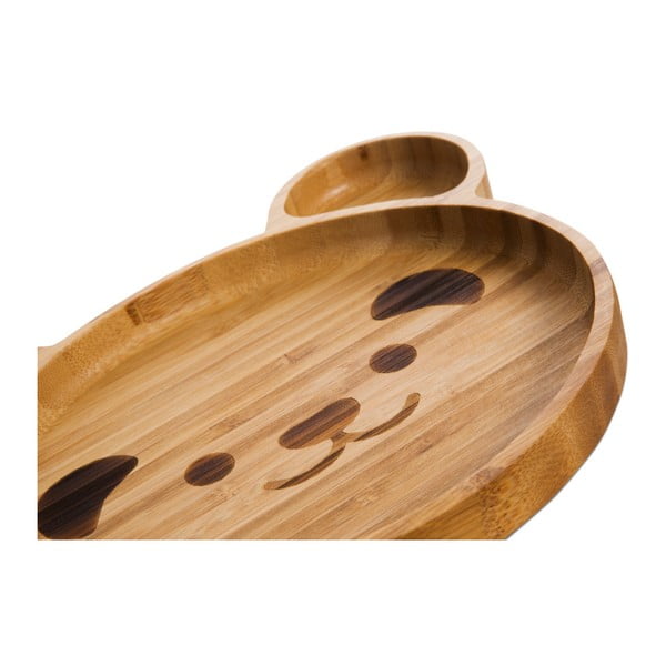 Valgomojo rinkinys vaikams iš bambuko Bambum Teddy-image-3