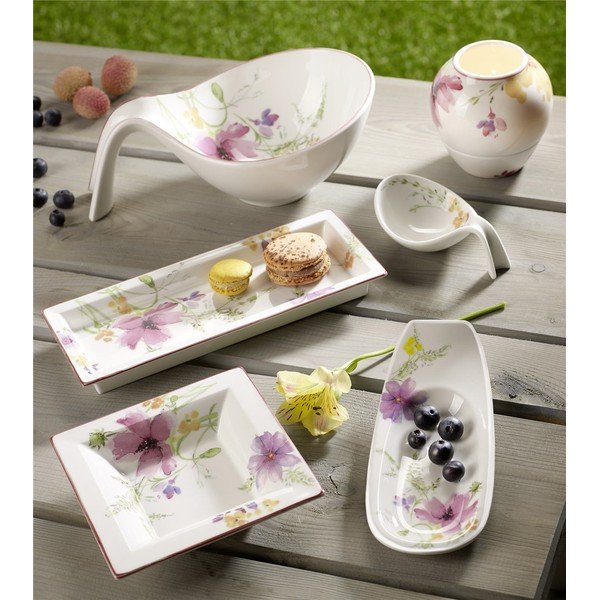 Porceliano padėklas su gėlių motyvais Villeroy & Boch Mariefleur Gifts-image-1