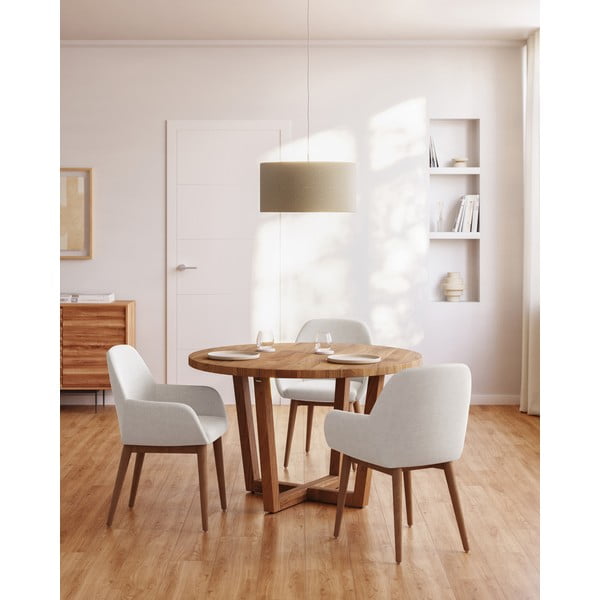 Kreminės spalvos šviestuvo gaubtas ø 50 cm Nazli – Kave Home-image-2