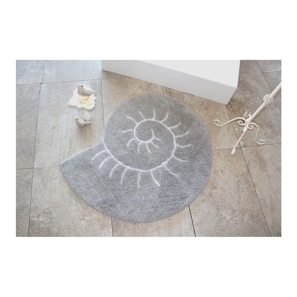 Vonios kilimėlis Helix Grey, ⌀ 90 cm