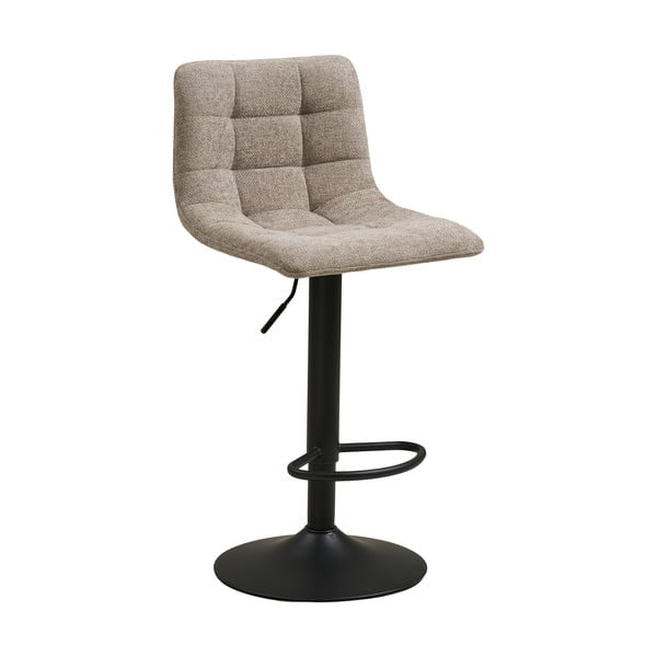 Smėlio spalvos iš audinio baro taburetė reguliuojamo aukščio (sėdynės aukštis 61 cm) Middelfart – House Nordic