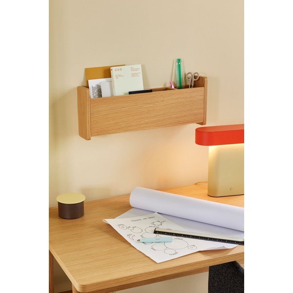 Stalinis šviestuvas oranžinės spalvos/smėlio spalvos (aukštis 25 cm) Sleek – Hübsch-image-2