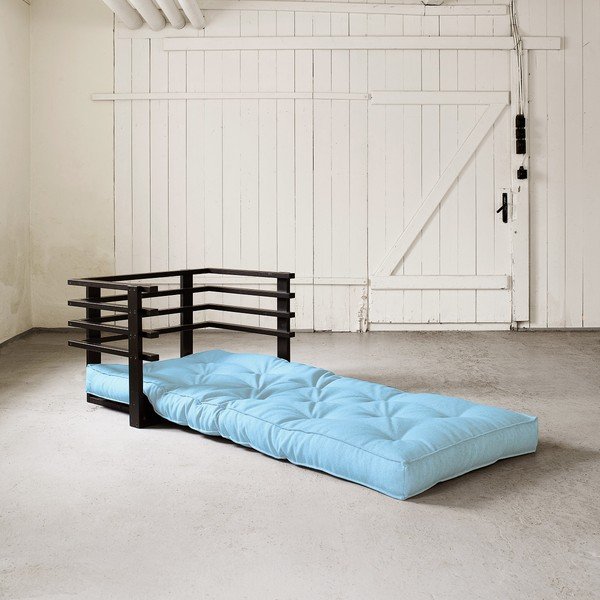 Sulankstomas fotelis "Karup Funk Black/Celeste-image-1