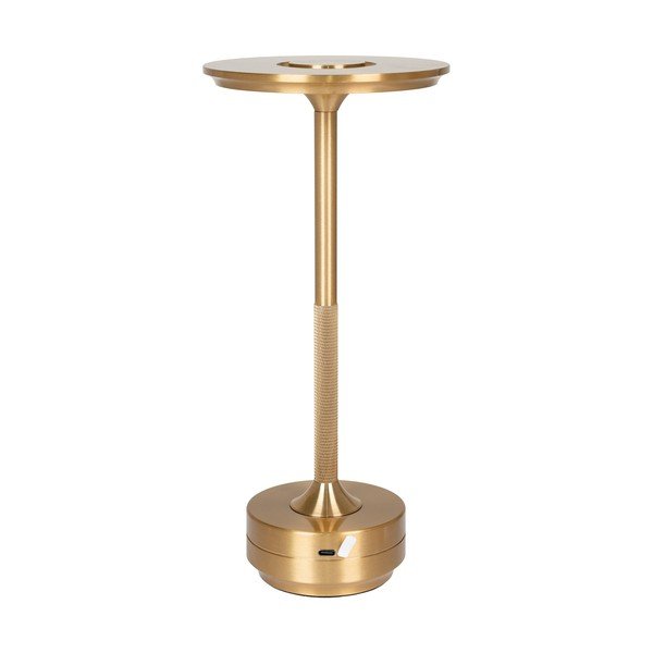 Stalinis šviestuvas auksinės spalvos LED (aukštis 28,5 cm) Shipham – House Nordic-image-3
