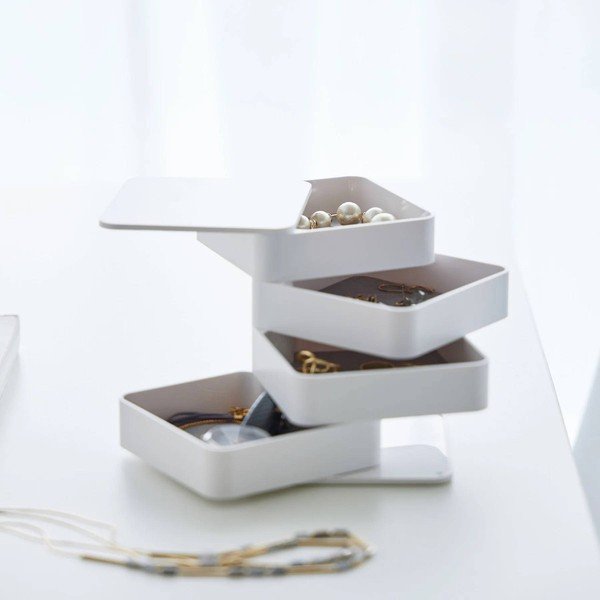 Papuošalų dėžutė Tower – YAMAZAKI-image-1