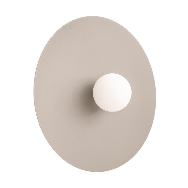 Taupe spalvos iš metalo sieninė lempa ø 50 cm AKE – Thoro