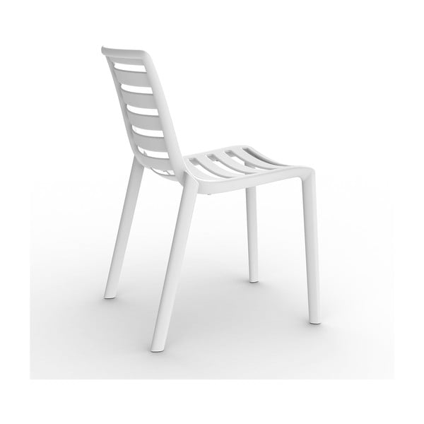 2 baltų sodo kėdžių rinkinys "Resol Slatkat