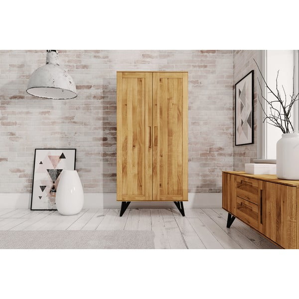 Ąžuolinė spinta 91x185 cm Golo - The Beds-image-1