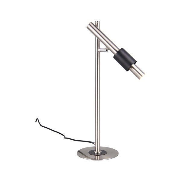 Juodos spalvos/sidabrinės spalvos stalinis šviestuvas LED (aukštis 50 cm) Ikaris – Trio Select-image-4