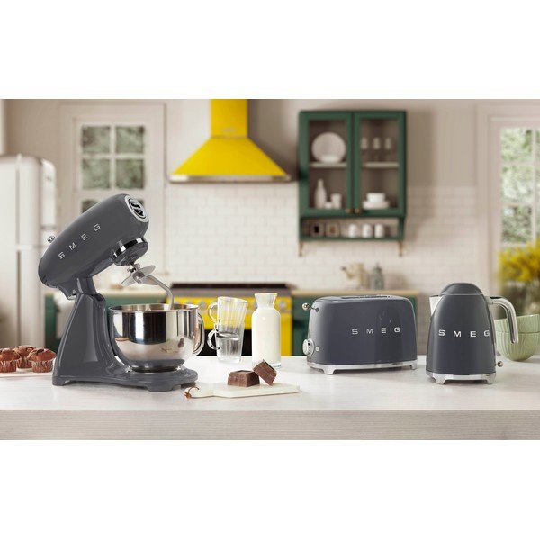 Virtuvės kombainas pilkos spalvos Retro Style – SMEG-image-4