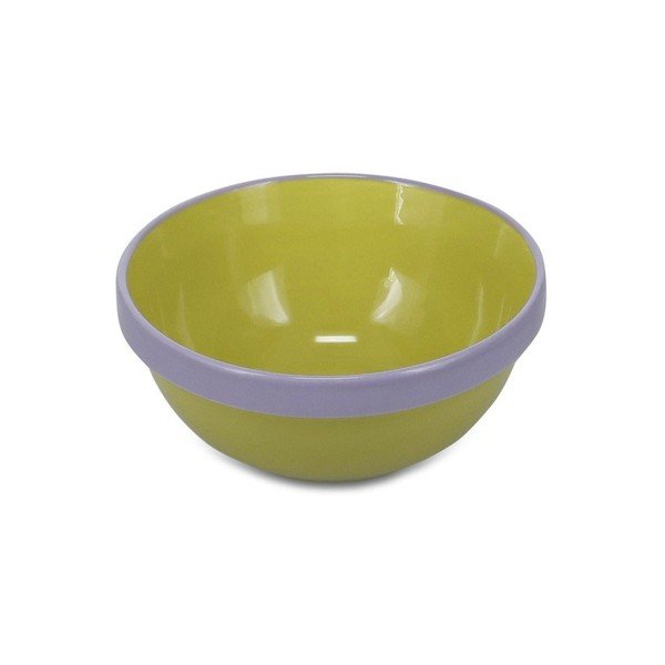 Žalios spalvos/violetinės spalvos iš akmens masės mažas dubuo 710 ml Duo – ONA
