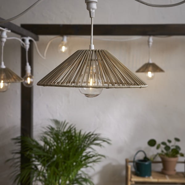 Šviestuvo gaubtas smėlio spalvos ø 38 cm Vide – Star Trading-image-1