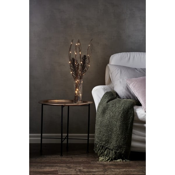 Šviečianti dekoracija rudos spalvos ø 8 cm Willow – Star Trading-image-3