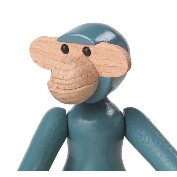 Iš medžio masyvo statulėlė (aukštis 9,5 cm) Monkey Mini – Kay Bojesen Denmark-image-3
