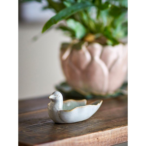 Žalios spalvos iš akmens masės mažas dubuo 60 ml Chirp – Bloomingville-image-2