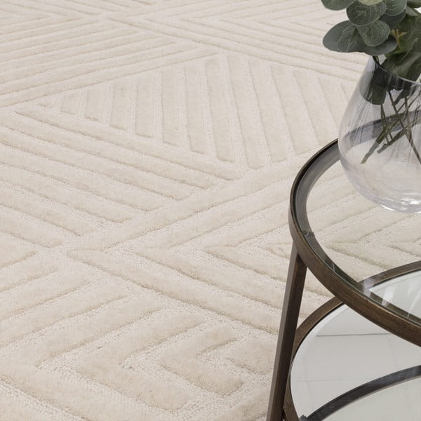 Kilimas iš vilnos kreminės spalvos 160x230 cm Hague – Asiatic Carpets-image-2