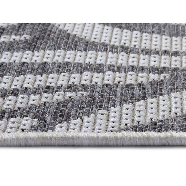 Pilkos ir smėlio spalvos lauko kilimas NORTHRUGS Cebra, 160 x 230 cm-image-3