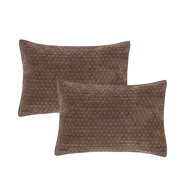 Dekoratyviniai pagalvių užvalkalai 2 vnt. 50x75 cm Attica Velvet – Bianca
