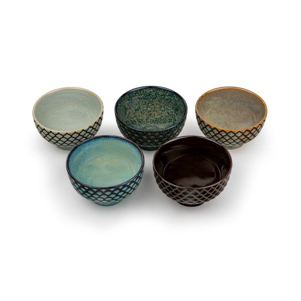 Iš porceliano puodeliai 5 vnt. 200 ml Sara – Bredemeijer