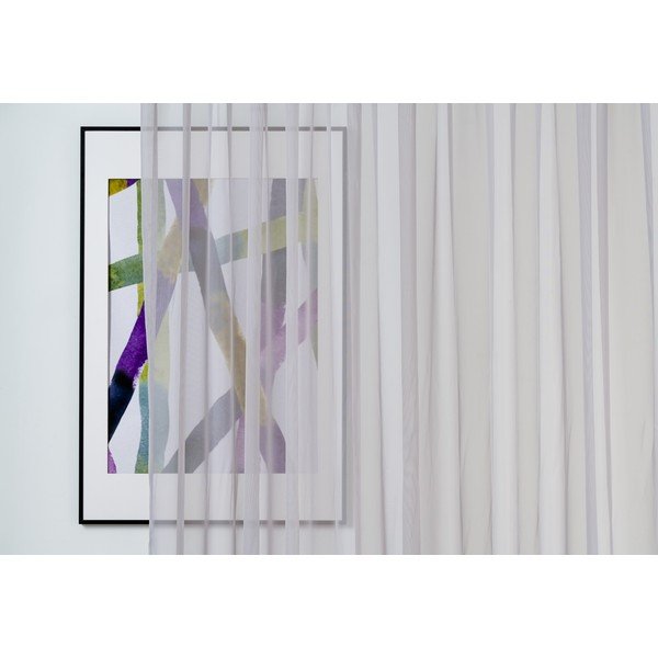 Permatoma užuolaida pilkos spalvos 140x245 cm Voile – Mendola Fabrics-image-3
