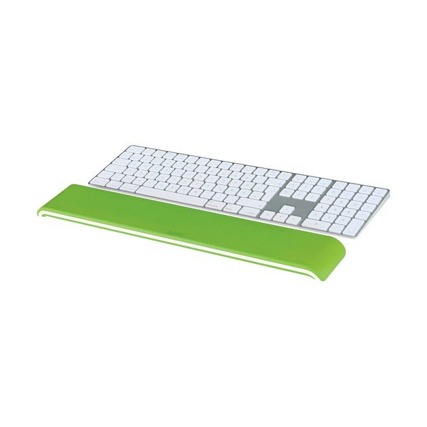 Baltos ir žalios spalvos riešo atrama klaviatūrai Leitz WOW-image-3