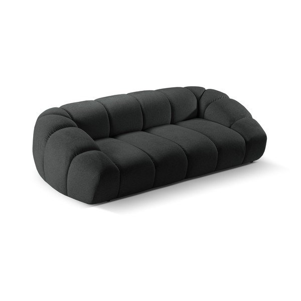 Sofa juodos spalvos 254 cm Diana – Micadoni -image-3