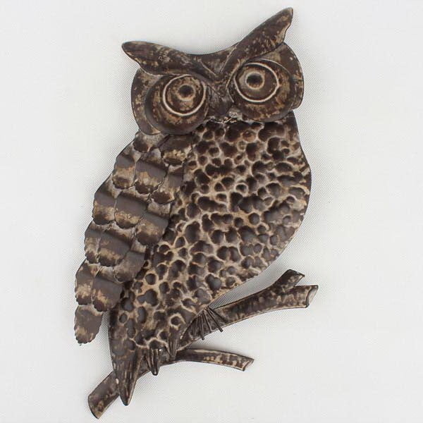 Metalinė sienų dekoracija Dakls Owl